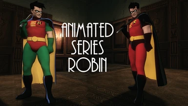 Cel-Shaded Animated Series Robin (New Suit Slot)