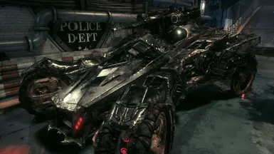 The Batmobile will also receive major damage as the story continues