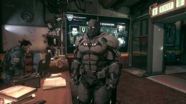 (Added Emissives) BAO XE Batman Suit (New Suit Slot)