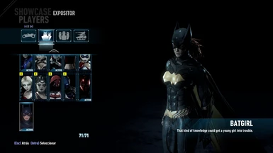Showcase for Batgirl