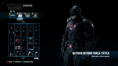 Batman Beyond Tactical E (New Suit Slot)