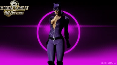Catwoman Mortal Kombat vs DC Universe (New Suit Slot)