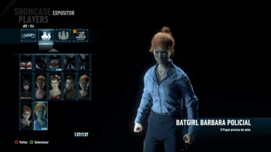 BatGirl Barbara Cop With cape (New Suit Slot)