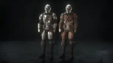 The default style uses the default textures now instead of the beskar textures