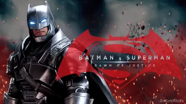Batman Armored - Batman v Superman Dawn of Justice (New Suit Slot)