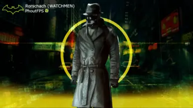 Rorschach - WATCHMEN (New Suit Slot)