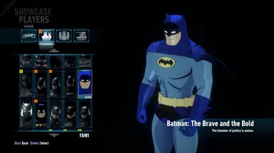 Batman The Brave and the Bold (NEW SUIT SLOT)