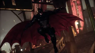 Flashpoint darker than the night and fixed cape (new suit slot)
