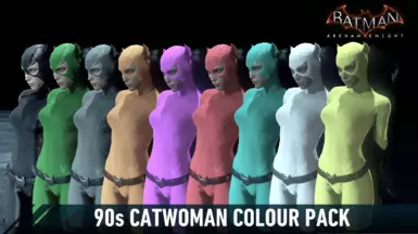 90s Catwoman Colour Pack
