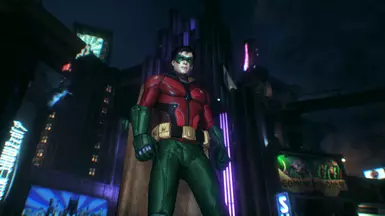 Dick Grayson's Recolor (Green Mask)