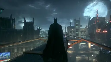 Steam Workshop::Batman Arkham Knight - Batman Overlooking Gotham from Wayne  Tower