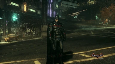 The Bat-suit ingame