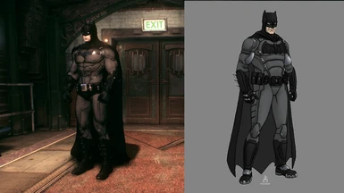 Gray and Black Tactical Batsuit at Batman: Arkham Knight Nexus - Mods and  community