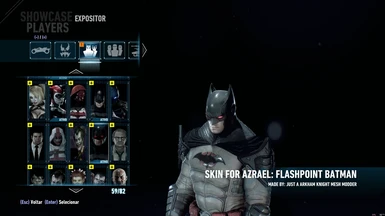 Flashpoint Batman Skin For Azrael (NO MESH SWAP) at Batman: Arkham Knight  Nexus - Mods and community