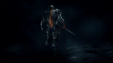 Vanilla Deathstroke Suit -- Back