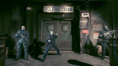 Joker Cop (Mesh Mod)