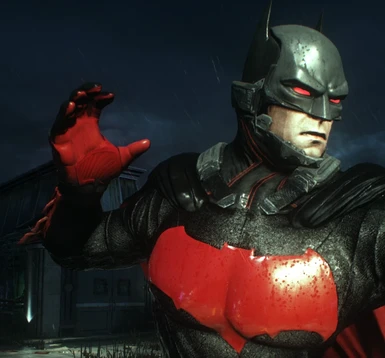 batman arkham knight daredevil skin mod, Stable Diffusion