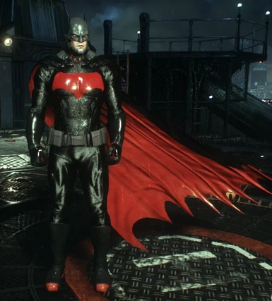 batman arkham knight daredevil skin mod, Stable Diffusion
