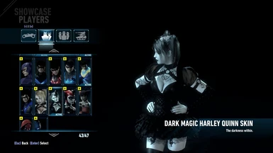 Dark Magic Harley Quinn (New Suit Slot)