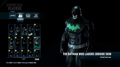 The Batman Who Laughs Origins (New Suit Slot)