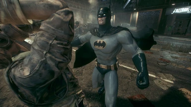 Real Iconic Batman (New Suit Slot and no mesh codes) at Batman: Arkham  Knight Nexus - Mods and community