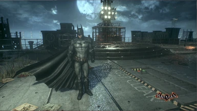 Batman doing Batgirl's pose