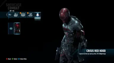 Moveset loader and Red Hood skin