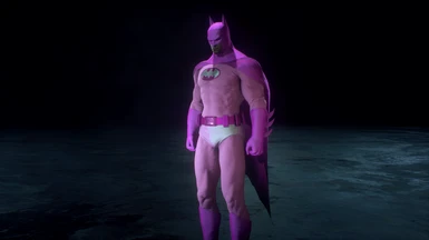 The underpants are supposed to be pink but they unironically look better this way