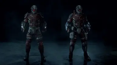 Image Showcasing Armoured Skin Next To Original