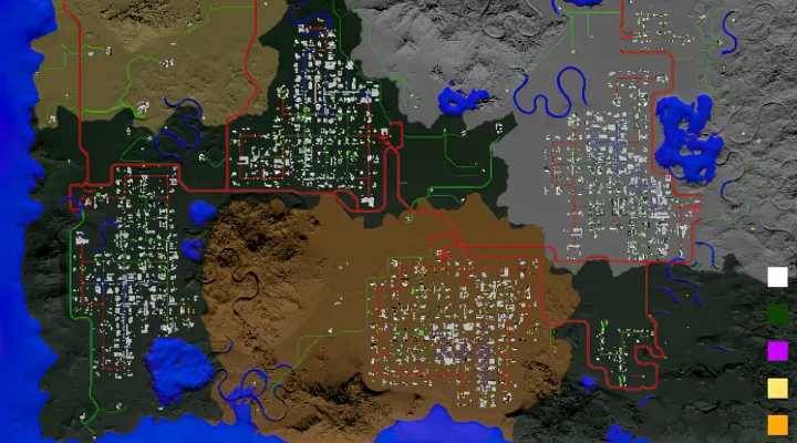 ZV4X 6K CITIES MAP A20 at 7 Days to Die Nexus - Mods and community