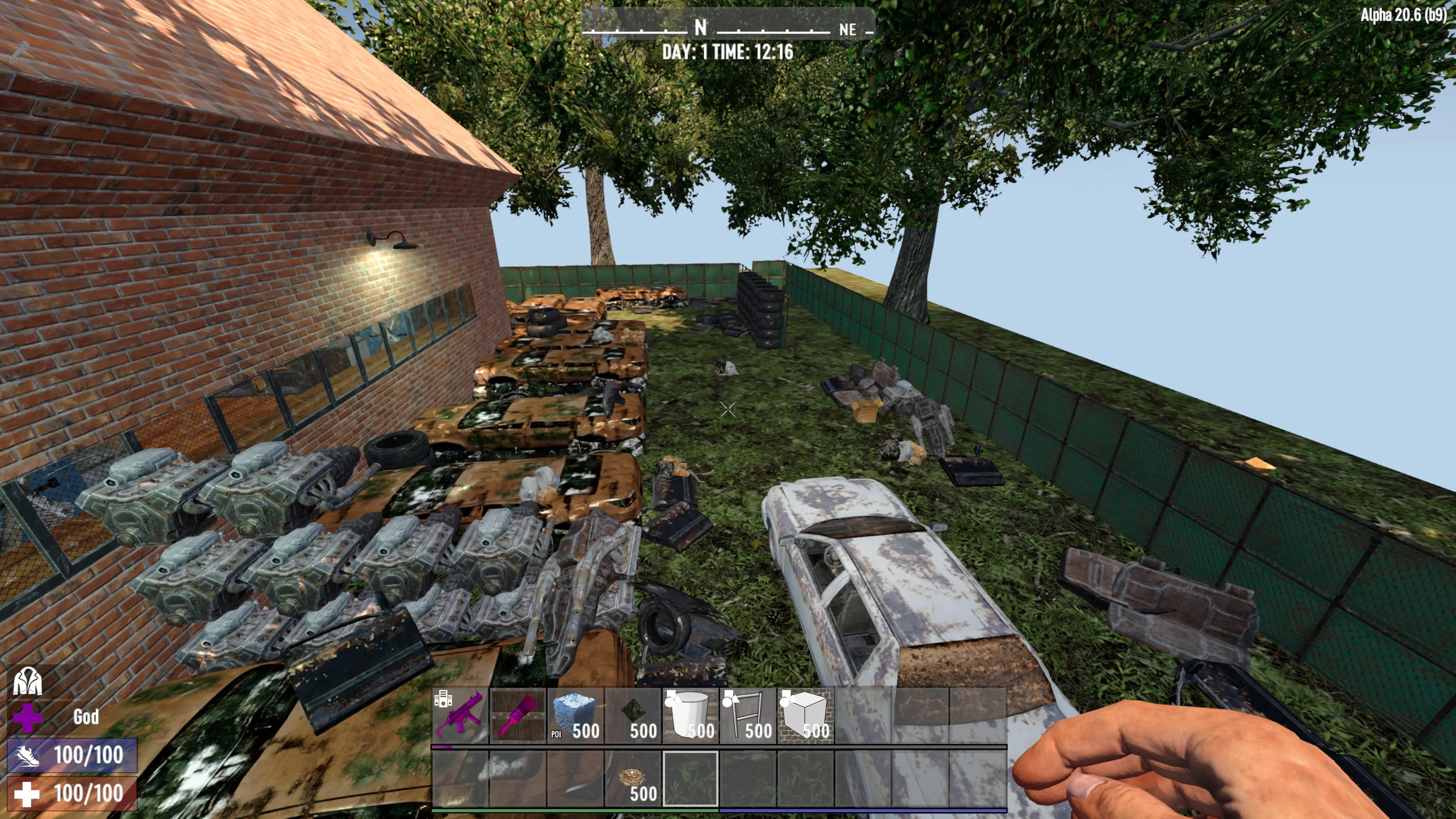 Infected_Variety_POI's at 7 Days to Die Nexus - Mods and community