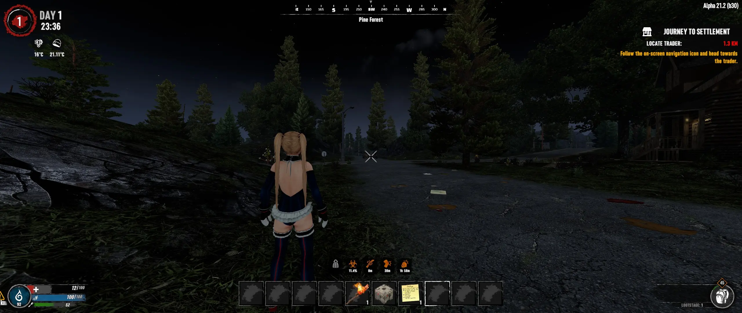 VRoid Mod Marie Rose at 7 Days to Die Nexus - Mods and community