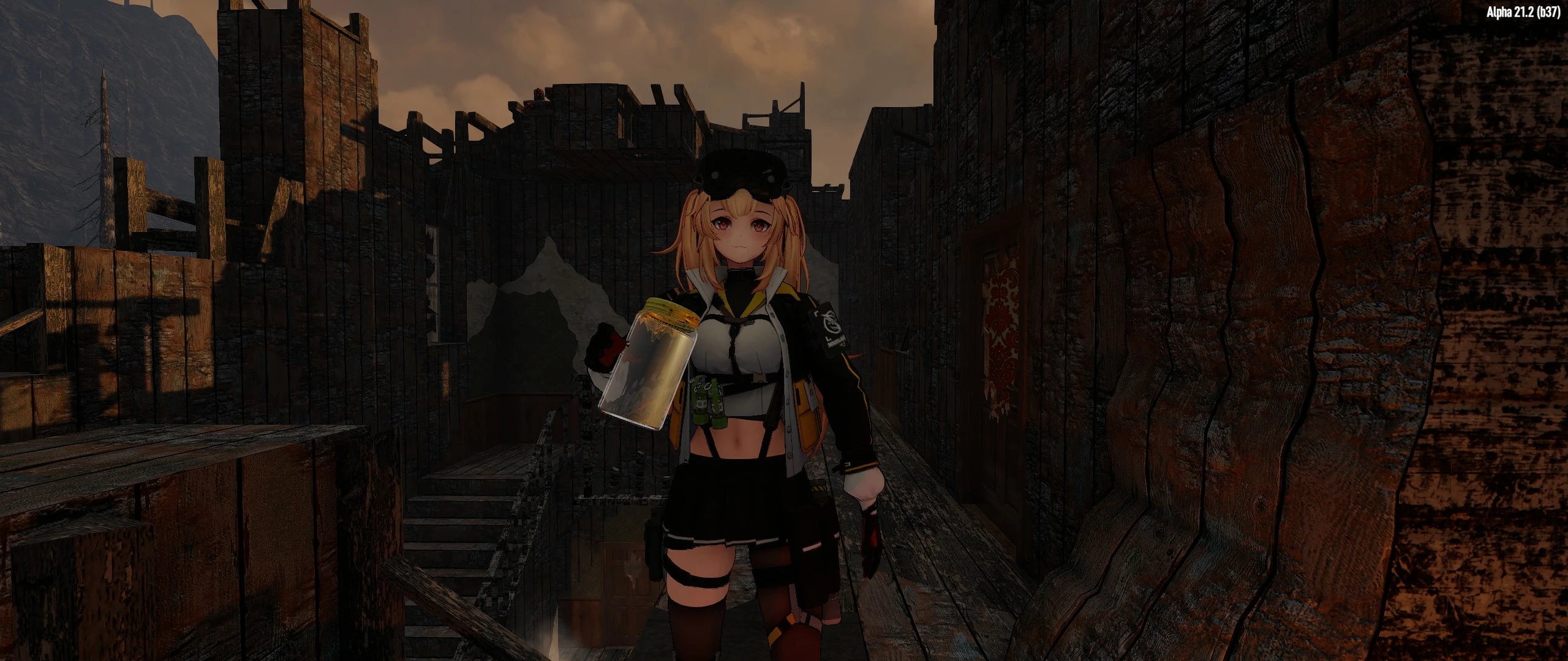 VRoid Mod GirlsFrontline_Lenna 少女前线_莱娜