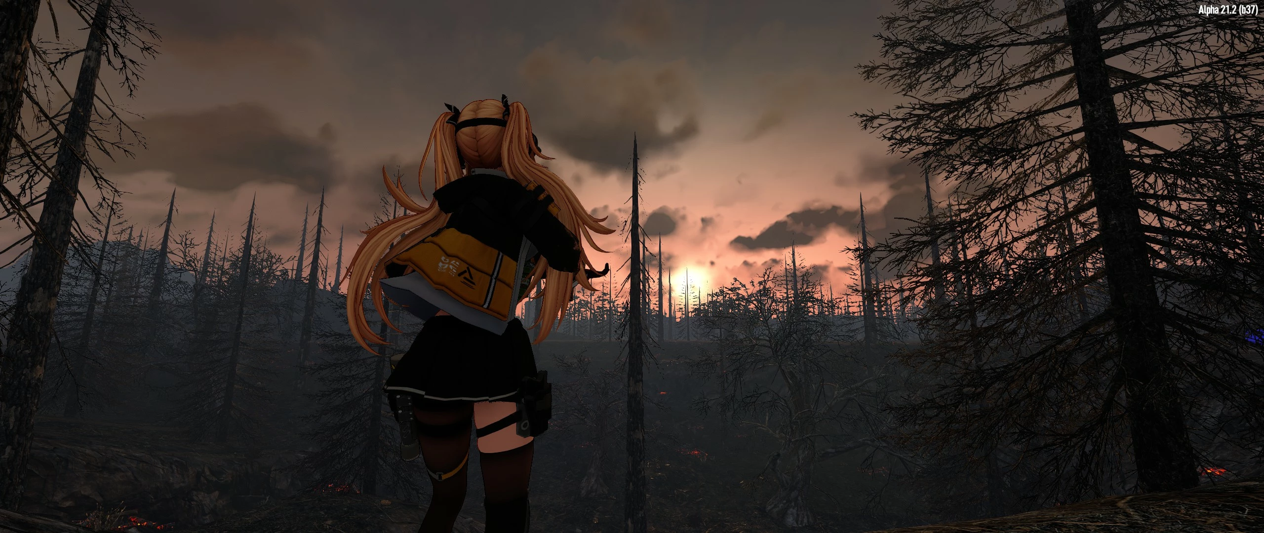 VRoid Mod GirlsFrontline_Lenna 少女前线_莱娜