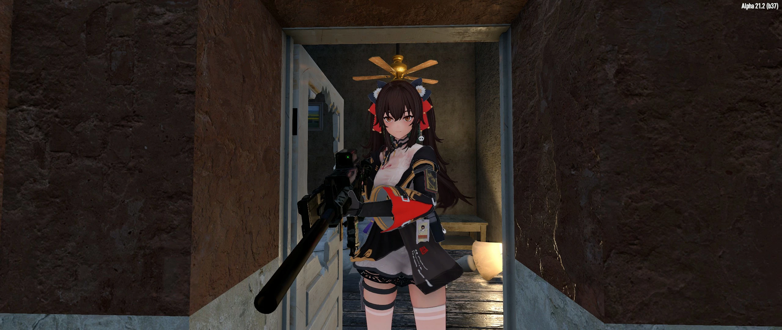 VRoid Mod GirlsFrontline_Jiangyu绛雨