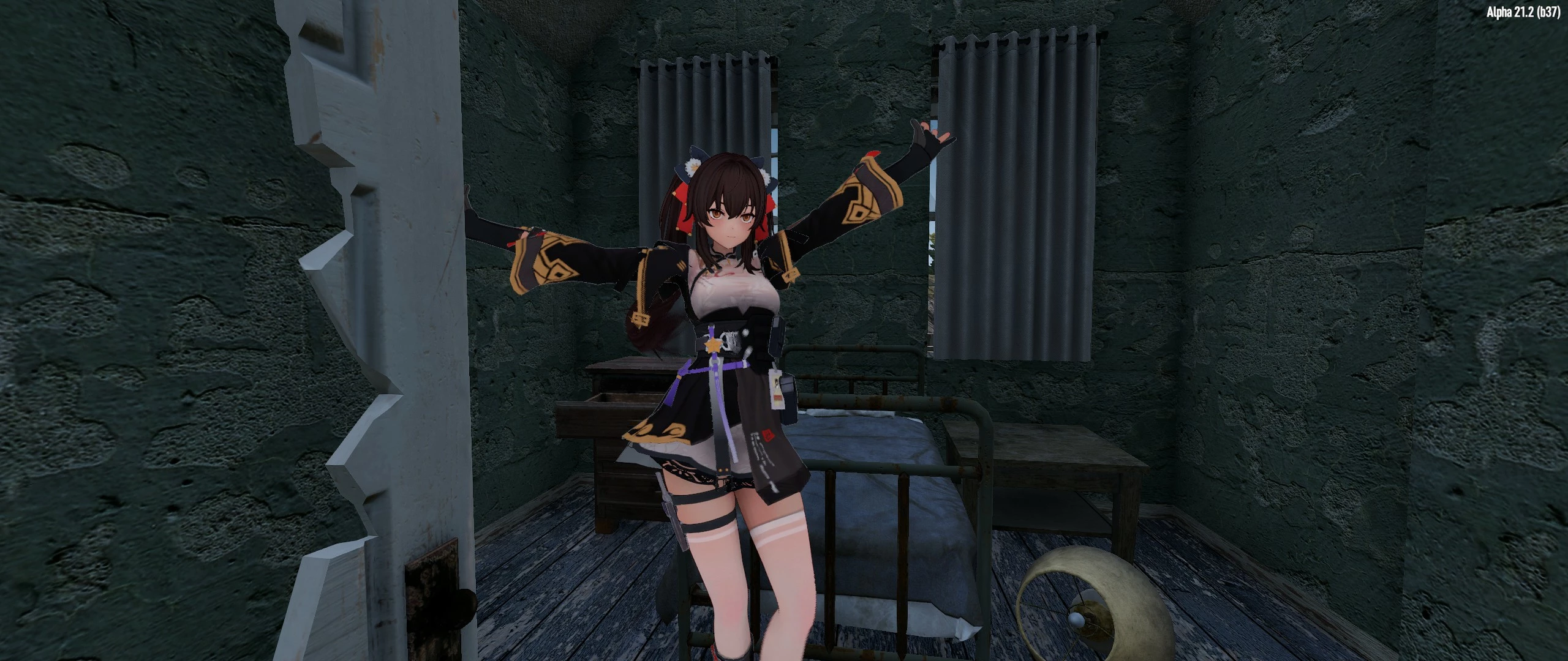 VRoid Mod GirlsFrontline_Jiangyu绛雨