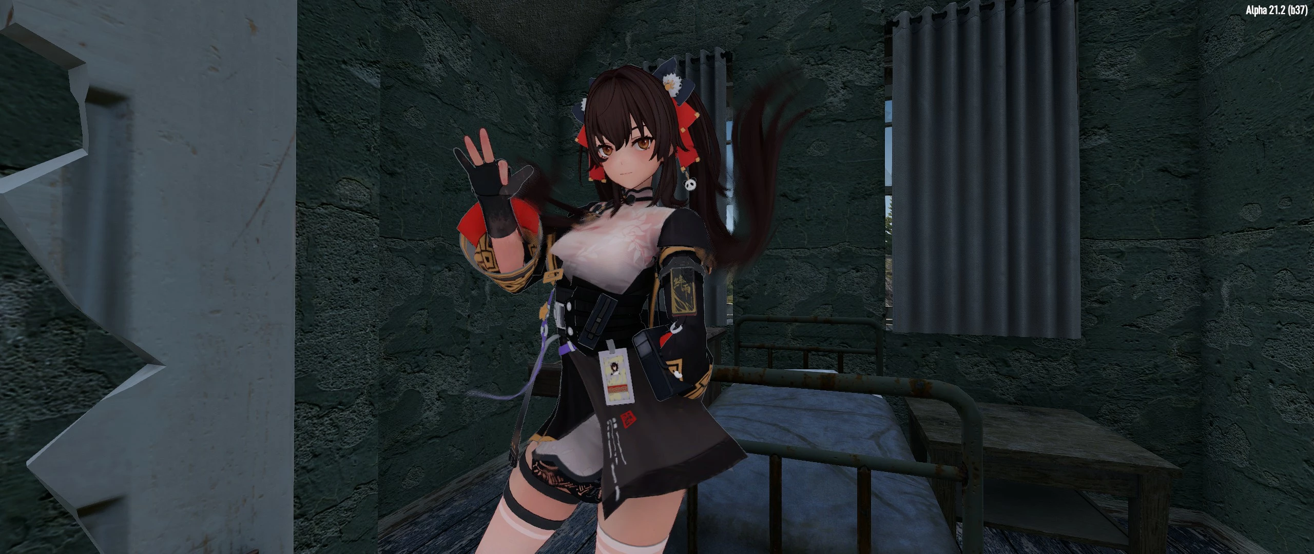 VRoid Mod GirlsFrontline_Jiangyu绛雨