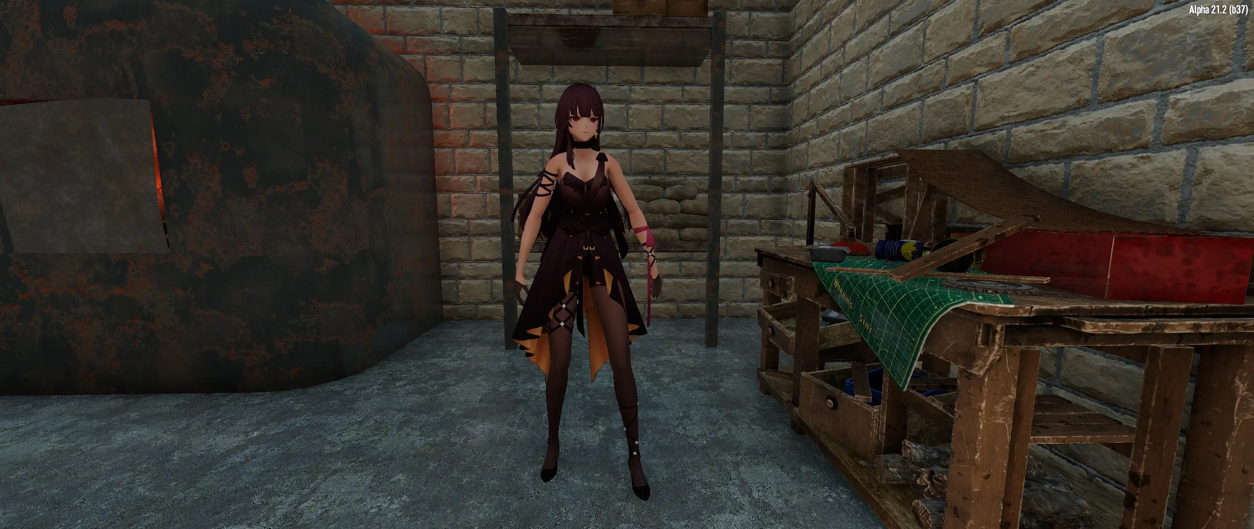 VRoid Mod GirlsFrontline_Macqiato 少女前线_玛绮朵