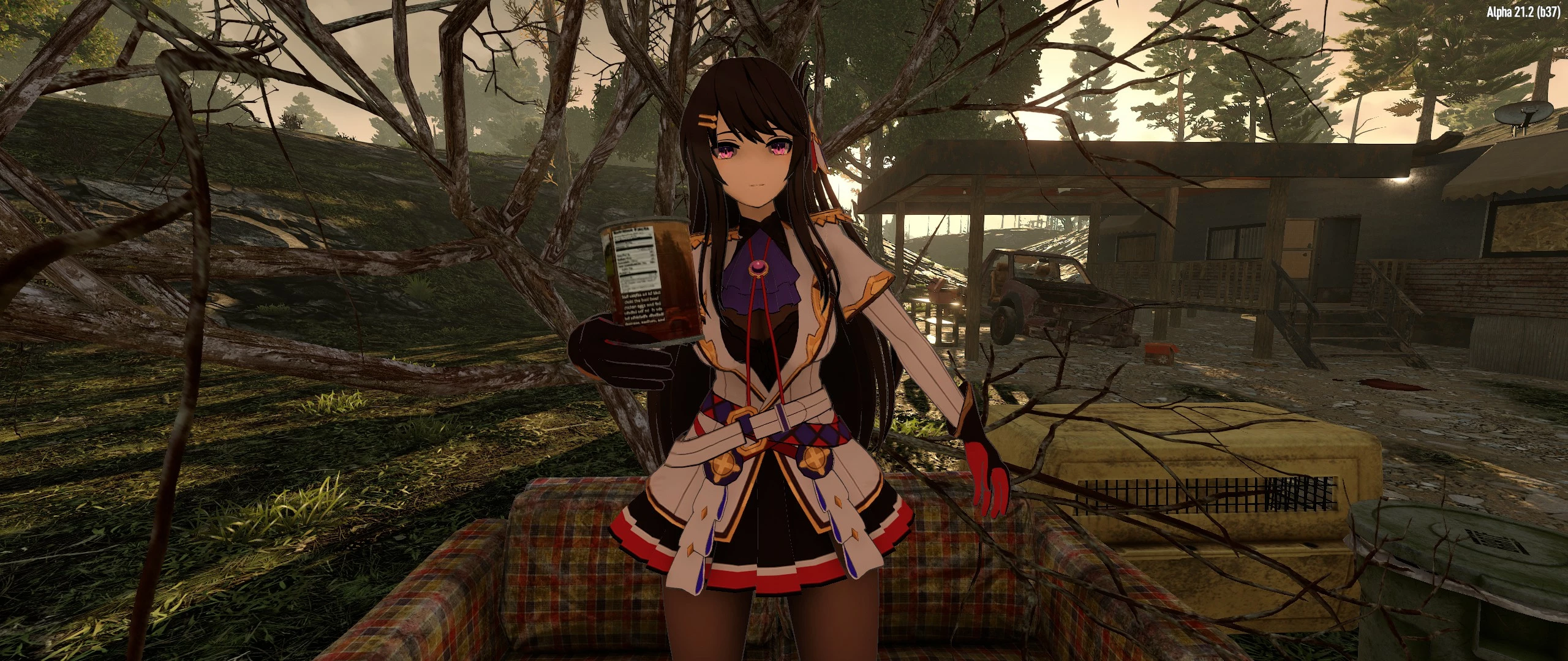 VRoid Mod Kurokami Tsukuyo黑神月咏