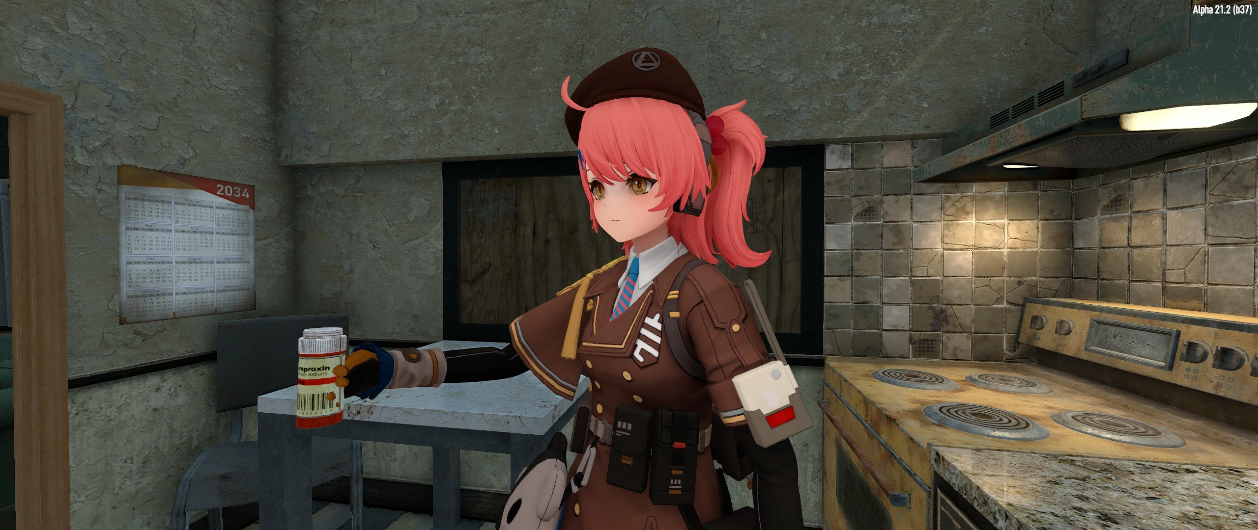 VRoid Mod GirlsFrontline_Cheeta 少女前线_奇塔