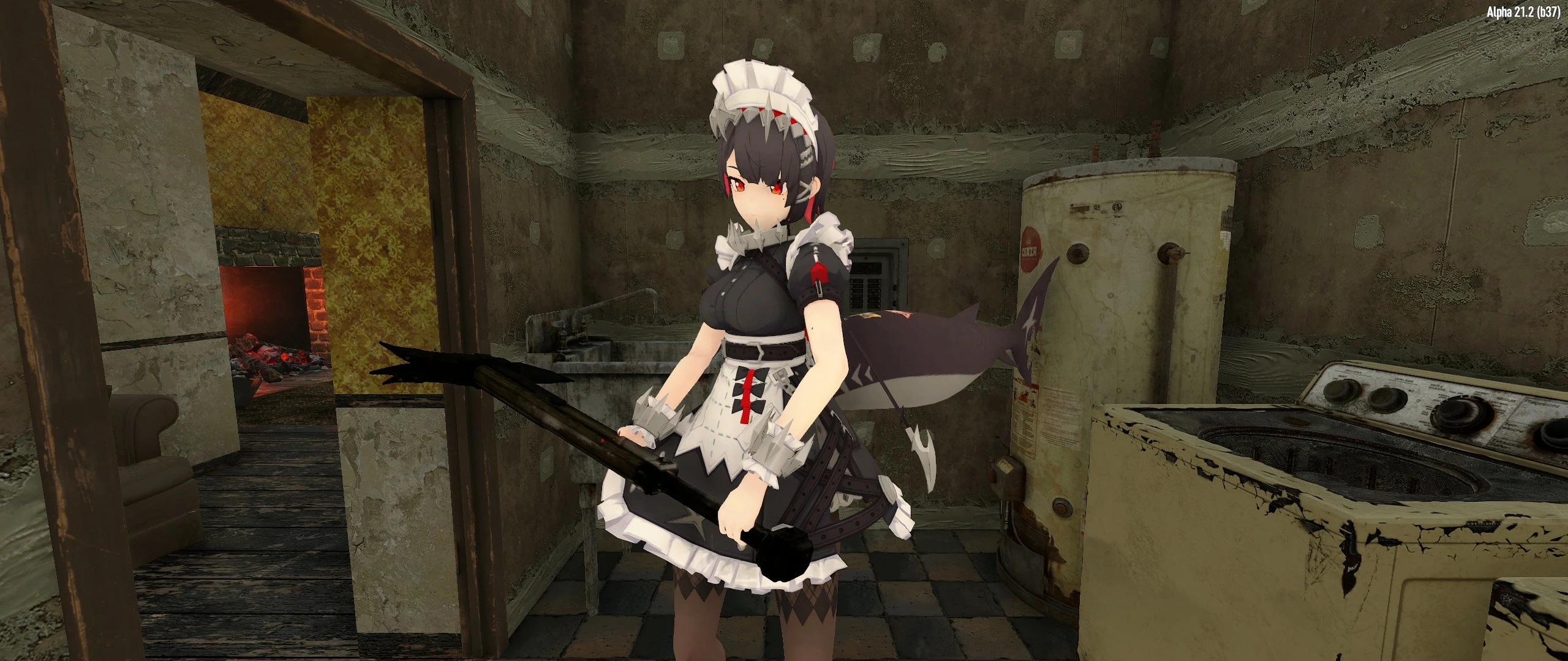 VRoid Mod Ellen鲨鱼