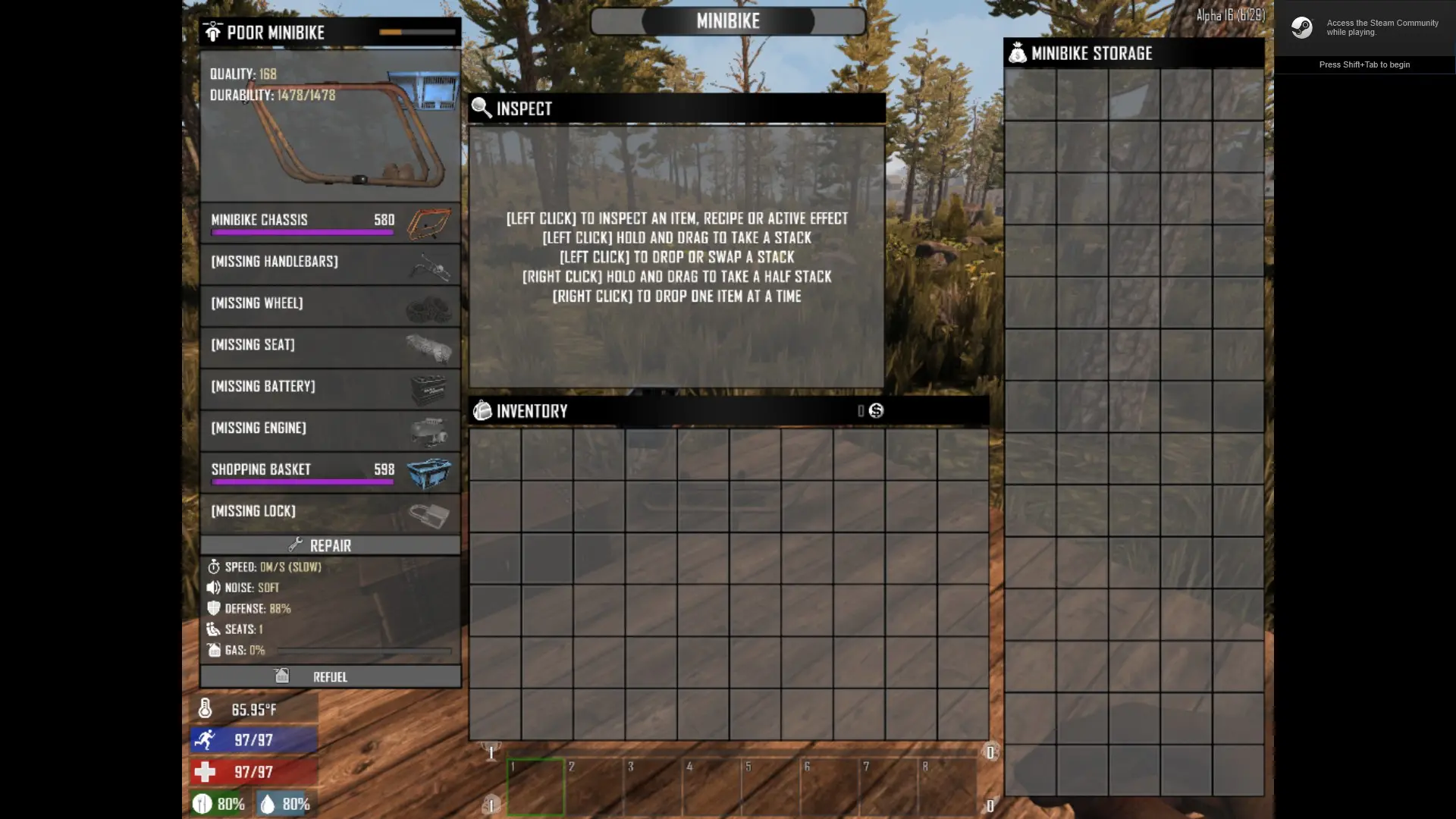 7 Days To Die Simple Ui