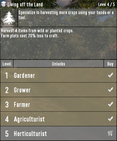 Expanded Farming
