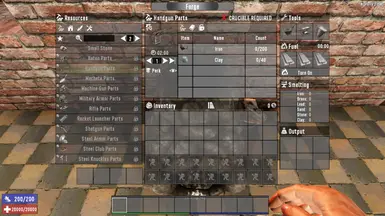 Handgun Parts - Crafting Cost