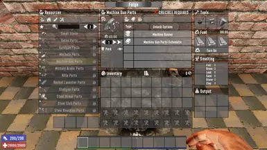 7 days to die craft gun parts