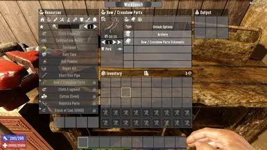 Bow / Crossbow Parts - Unlock