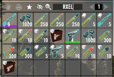 RXEL Weapons