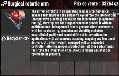 Surgical robotic arm