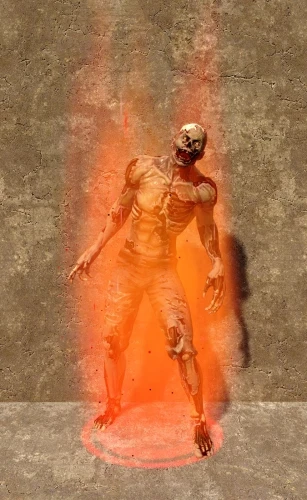 mutated evolution flame class zombie
