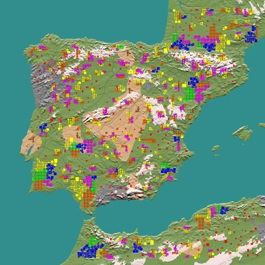 10k Iberian Peninsula Map A20.0 by NRS